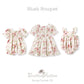 Baby Girls' Blush Bouquet Smocked Bubble Romper
