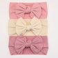 Baby Girl Bow Headband Set (3-Pack)