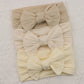 Baby Girl Bow Headband Set (3-Pack)