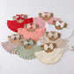 Baby Bow Headband & Ruffle Bib Set (2-Pack)