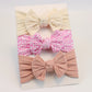 Baby Girl Bow Headband Set (3-Pack)