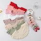 Baby Bow Headband & Ruffle Bib Set (2-Pack)