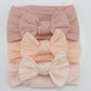 Baby Girl Bow Headband Set (3-Pack)