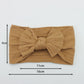 Baby Girl Bow Headband Set (3-Pack)