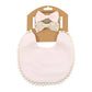 Personalized Baby Bow Headband, Waterproof Bib & Burp Cloth Gift Set