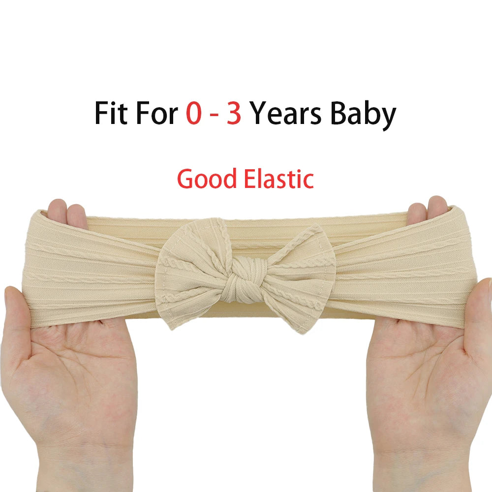 Baby Girl Bow Headband Set (3-Pack)