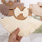 Baby Bow Headband & Ruffle Bib Set (2-Pack)