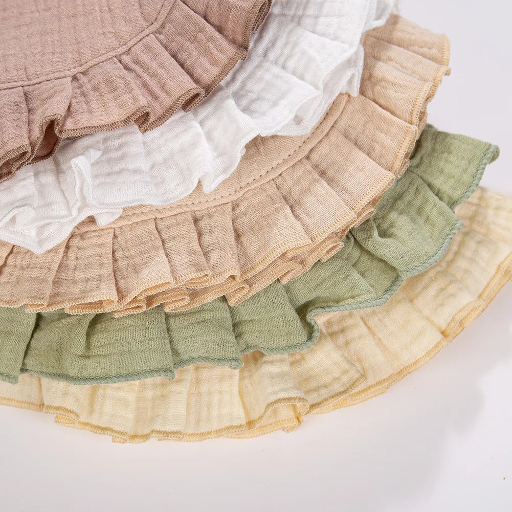 Baby Bow Headband & Ruffle Bib Set (2-Pack)